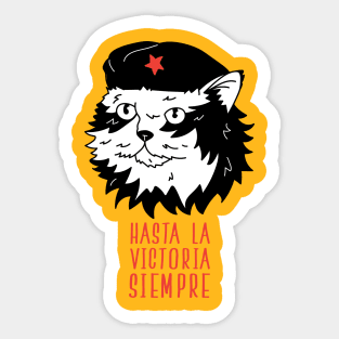 Che Guevara's Cat Sticker